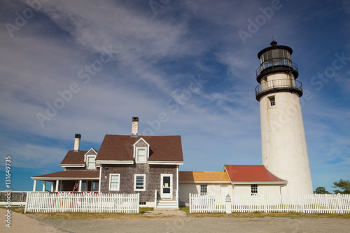 The Highland Light on the Cape Cod, Massachsetts, USA