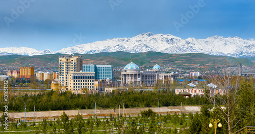 View of  Dushanbe, Tajikistan