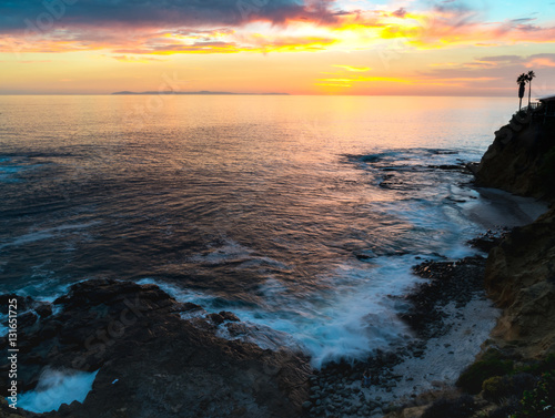 Colorful Ocean Sunset © DAC
