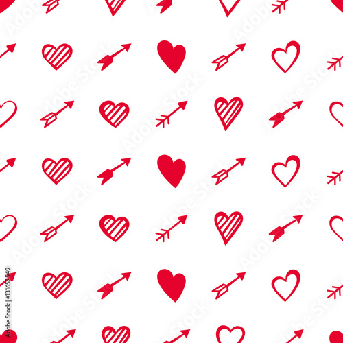 valentine's day seamless pattern