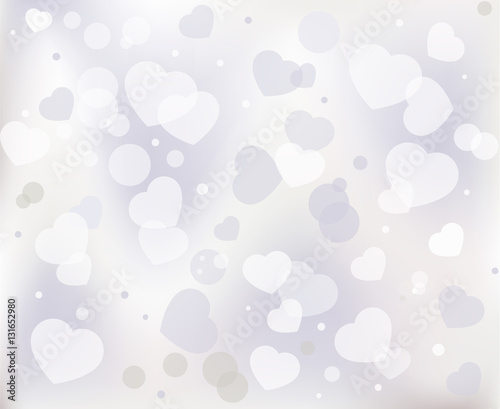 Background from hearts