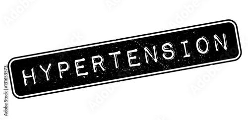Hypertension rubber stamp
