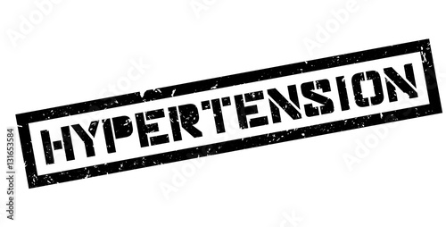 Hypertension rubber stamp