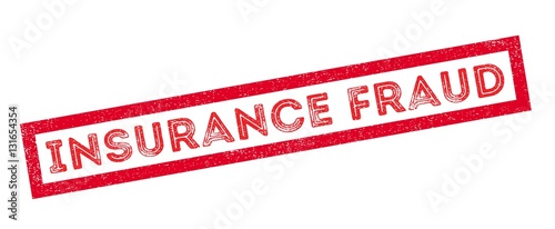 Insurance Fraud rubber stamp