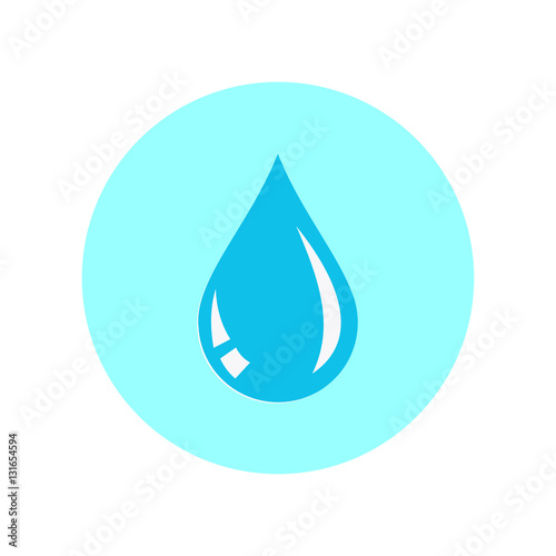 Капля воды. Иконка. 