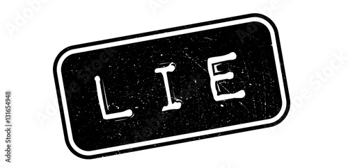 Lie rubber stamp