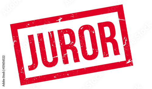 Juror rubber stamp