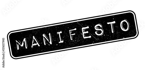 Manifesto rubber stamp