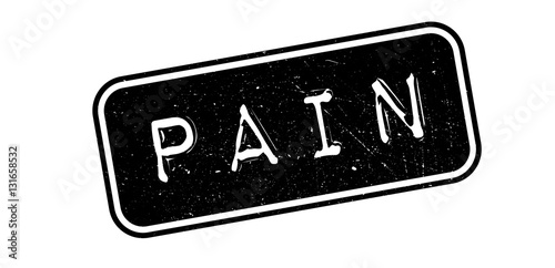Pain rubber stamp