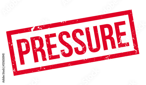 Pressure rubber stamp