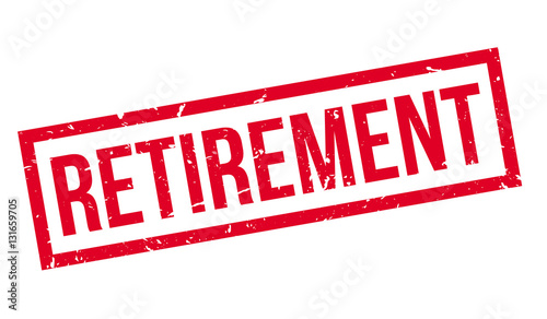 Retirement rubber stamp