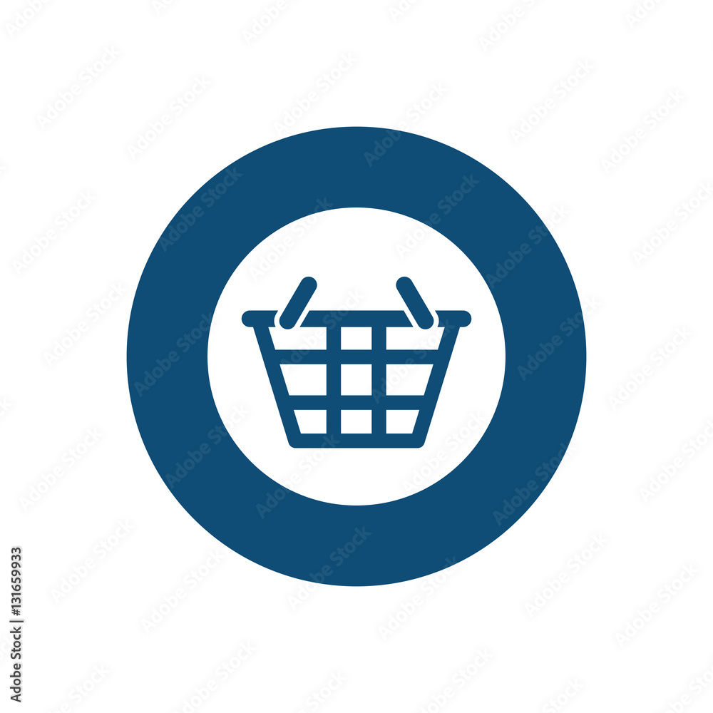 Shopping basket symbol icon vector illustration graphic design Shopping basket symbol icon vector illustration graphic design