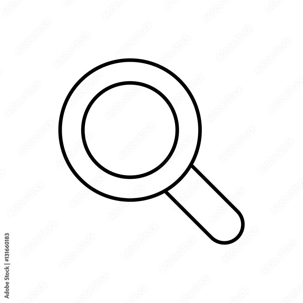 Magnifying glass lupe icon vector illustration graphic design Magnifying glass lupe icon vector illustration graphic design