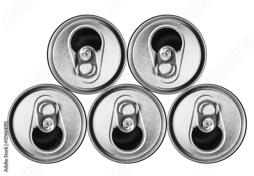 metal beer cans
