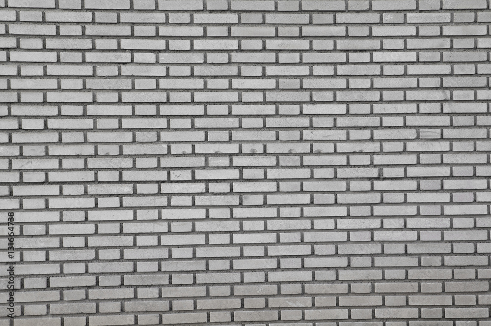 Gray brick wall texture
