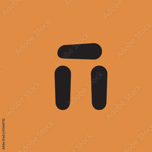 Stonehenge icon. flat design