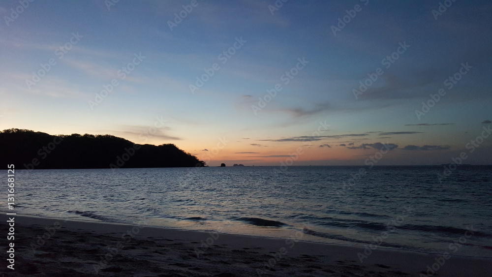 Playa Conchel sunset