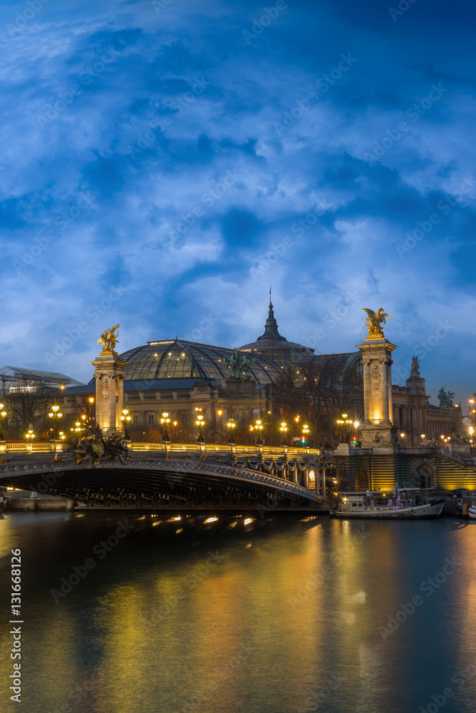Bridge of the Alexandre III, Paris
