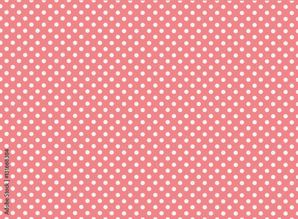 Pink and White Polka Dots Pink and White Polka Dots