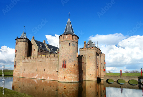 Muiden Castle (Dutch: Muiderslot) - a castle in the Netherlands, located at the mouth of the Vecht river