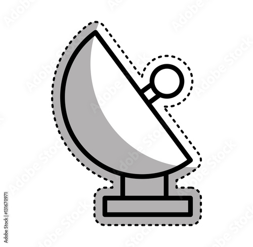 antena satellite isolated icon vector illustration design