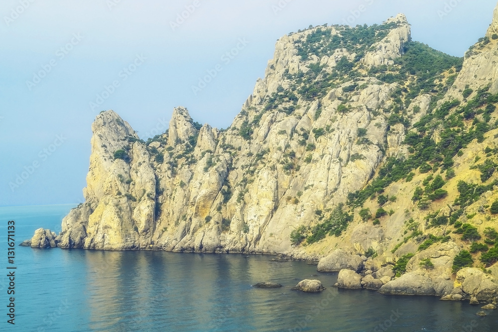 Fototapeta premium sea and mountains