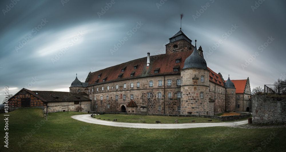 Fortress Rosenberg in Kronach, Bavaria, Germany
