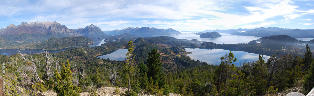 View from Cerro Campanario, Bariloche