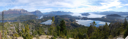 View from Cerro Campanario, Bariloche