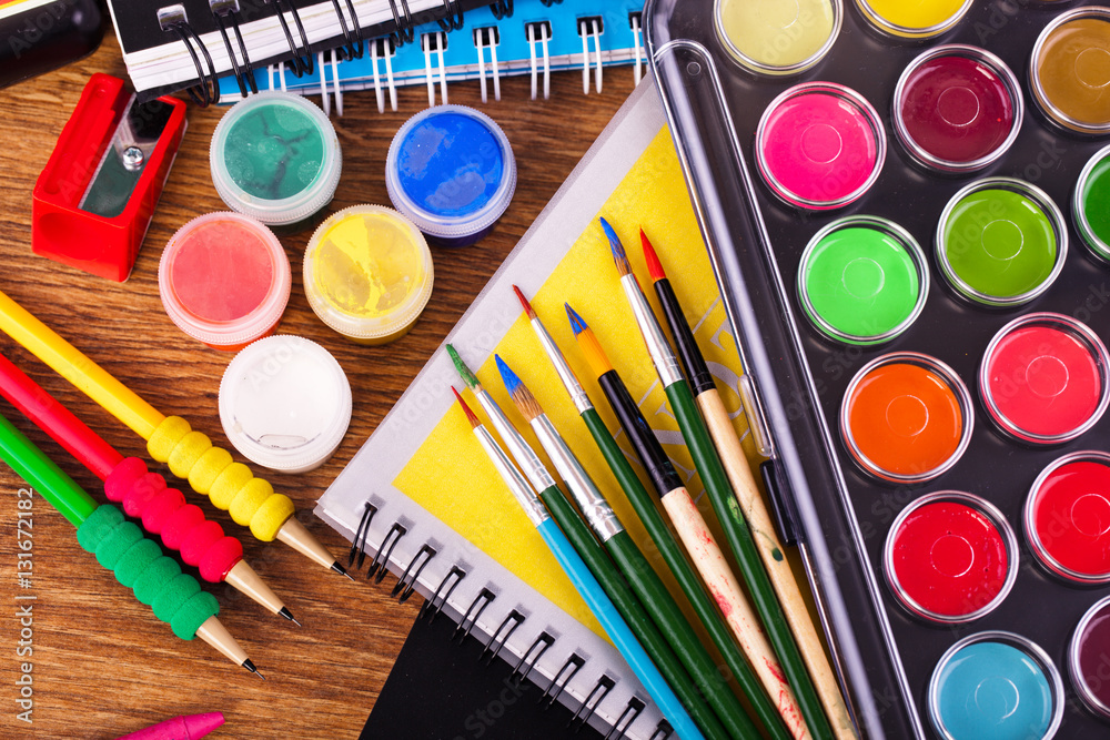 Naklejka premium Back to school