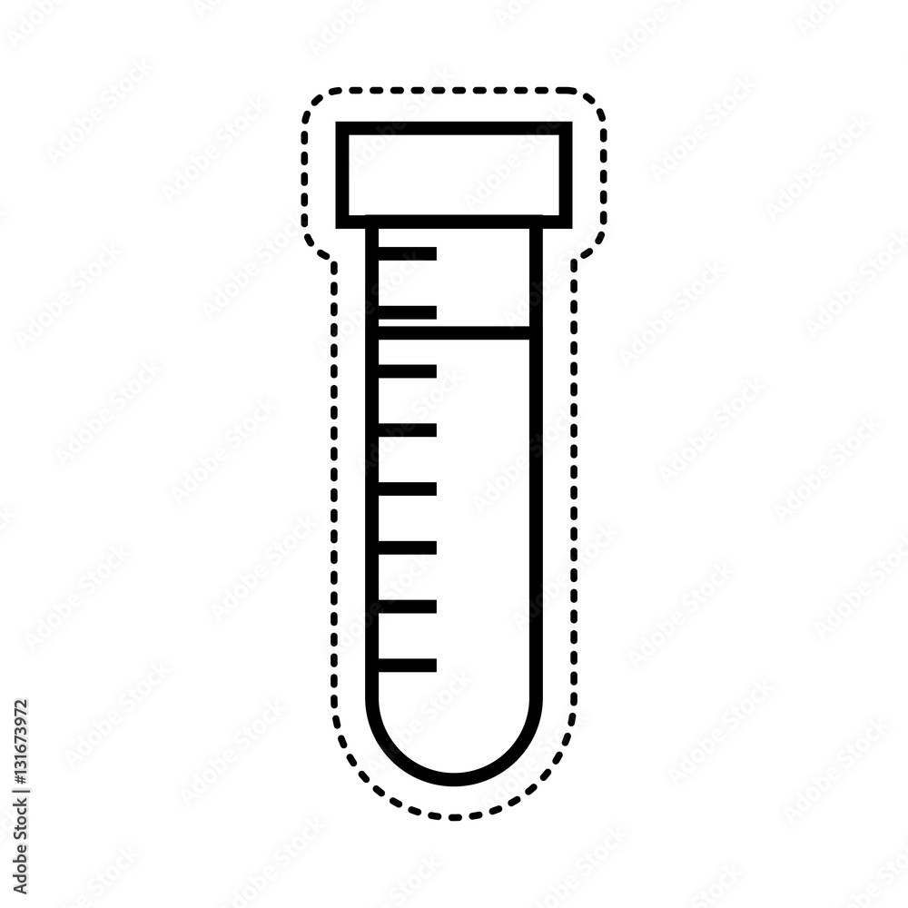 tube test isolated icon vector illustration design tube test isolated icon vector illustration design