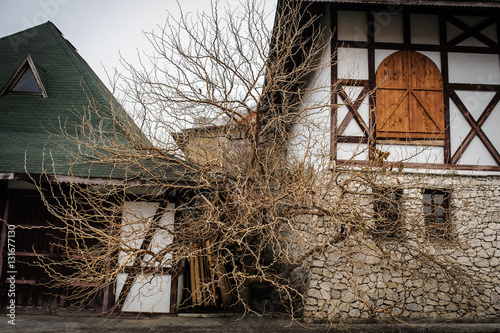 very old building photo