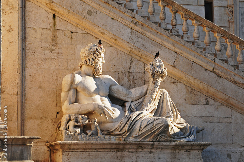 Roma, statue del Campidoglio