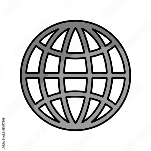 sphere planet isolated icon vector illustration design
