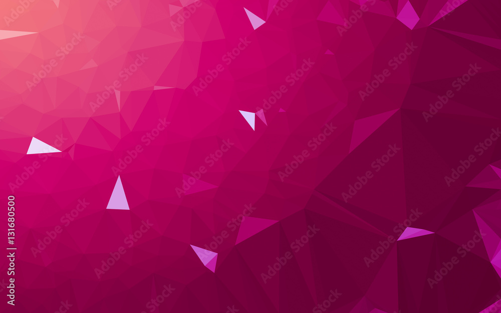 Obraz premium Abstract low poly background, geometry triangle