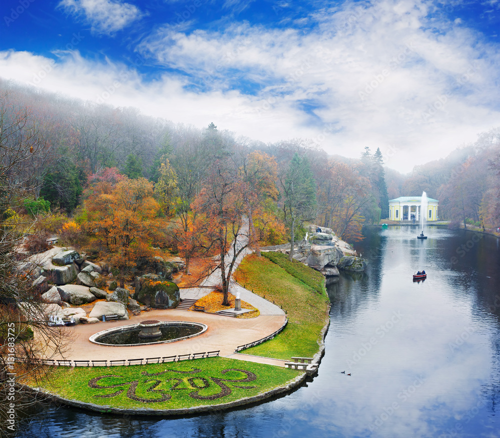 Fototapeta premium Sofiyivsky Park in Uman