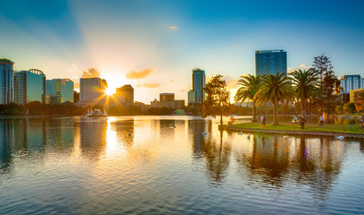 Sunset at Orlando