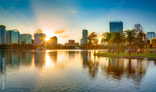 Sunset at Orlando