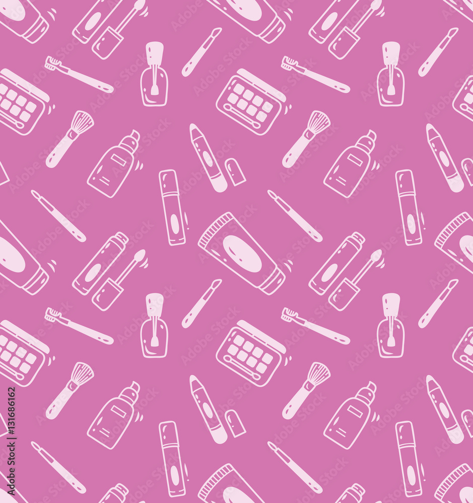 make up kit seamless background make up kit seamless background