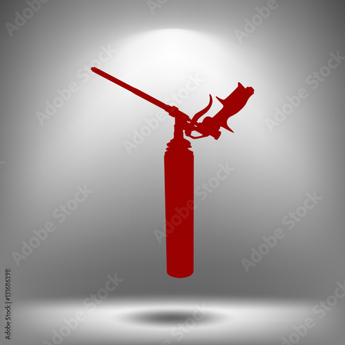 Foam gun icon