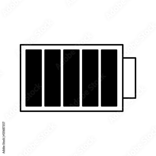 battery level isolated icon vector illustration design