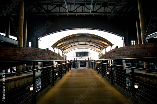 Ferry at Hoboken station New Jersey