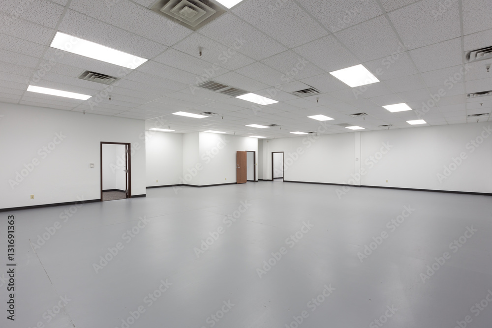 Obraz premium Large old office space