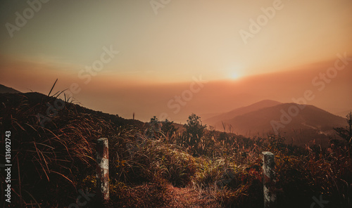 Photography Hong Kong Tai Mo Shan sunset