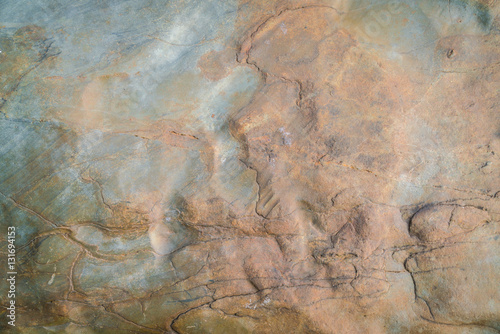 Stone wall texture background .