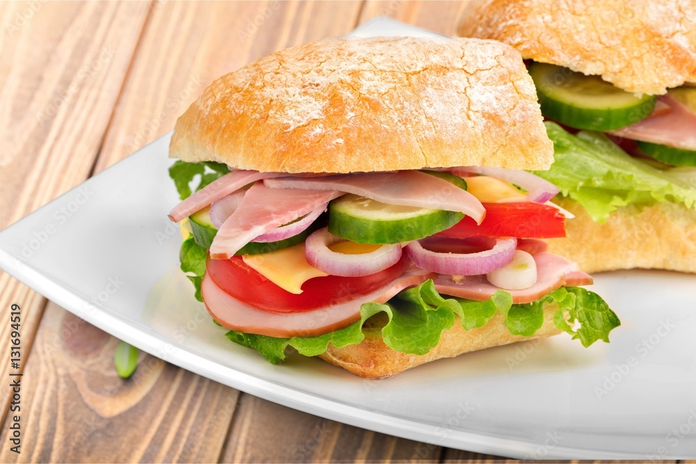 Sandwich. Sandwich.