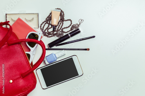 Contents of woman's bag