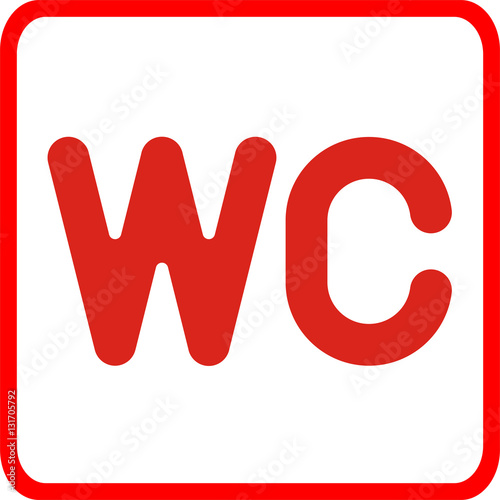 WC icon, for milling