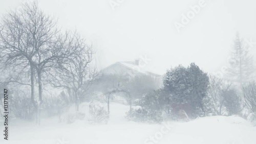 Video of a snow storm in austria