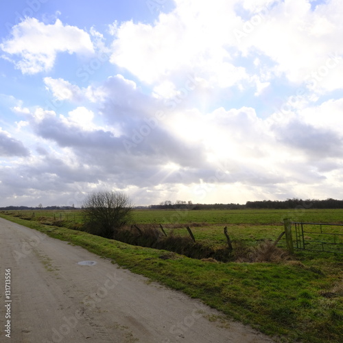 Niedersandhausen zur Winterjahreszeit photo